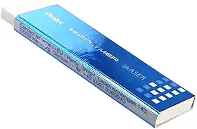 Pentel SM/EZEE02E Hi-Polymer Slim - Borracha, Branco