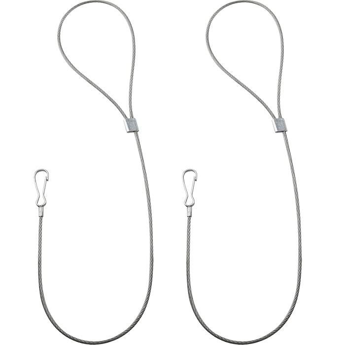 Buy DGBRSM 2pcs Stainless Steel Adjustable Gate Latch Cable Pull Gate ...