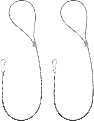 Paquete de 2 pestillos de puerta ajustables, de acero inoxidable, para vallas de metal y madera, color plateado