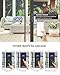 Perfiware Sliding Glass Door Lock LG75TY with APP,Smart Fingerprint Keypad Pin Screen Sliding Door Locks,Keyless Safety Lock for Sliding Door,Great for Office,Hotel,Apartment,Patio,Barn,Front Door
