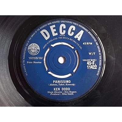 KEN DODD Pianissimo 7" vinyl