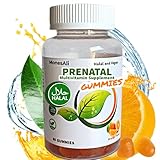 MonesAli Prenatal Gummies, Prenatal Vitamins, Multivitamin for Women, Vitamin A, C, D, B6, B12, & Iron. Gelatin Free Prenatal, Vegan Prenatal, Halal Prenatal, Before During & Post Pregnancy