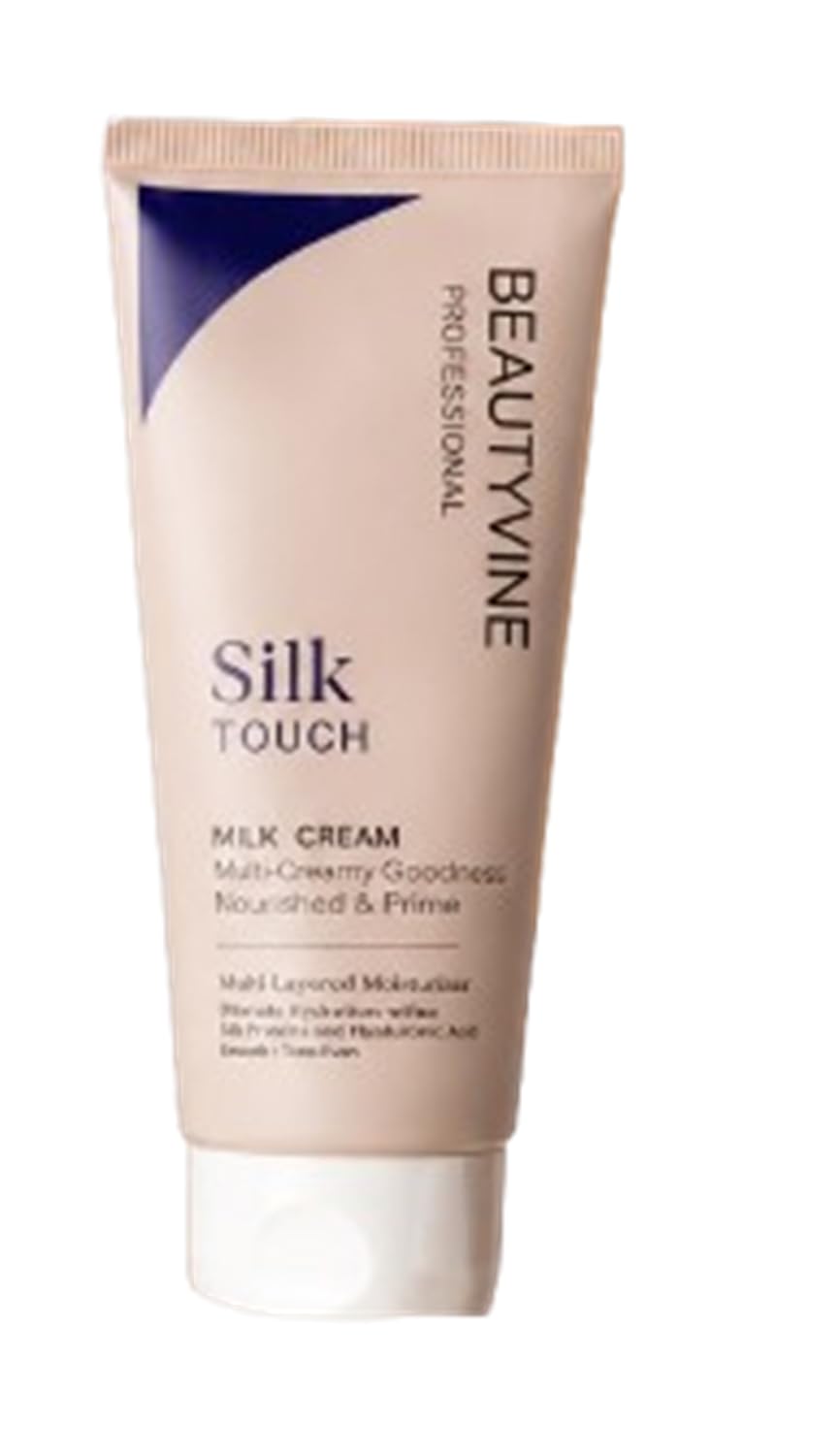 BEAUTYVINE Touch Face Primer & Moisturizer | 3 in 1 Hydrating Makeup Base | Lightweight Daily Face Cream | All Skin Types | 60g-image-37
