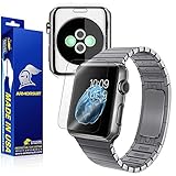 ArmorSuit MilitaryShield - Apple Watch 42mm Screen Protector [Full Screen Coverage] + Full Body Skin Protector - Anti-Bubble and Extreme Clarity HD Shield with Lifetime Replacements