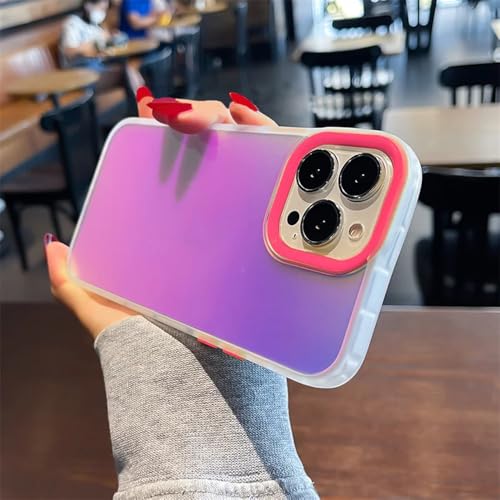 Coque de Luxe iPhone 15 Pro Laser Rose - Protection Premium Haute Couture