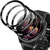 Panzer Schutz Glas Kompatibel mit Garmin Forerunner 570 42mm, 3 Stück HD Panzer Schutzfolie, 3D Runde Kante Displayschutz, Touch Sensitive, Bläschenfrei Schutzglas, Anti-Kratzer Panzerfolie