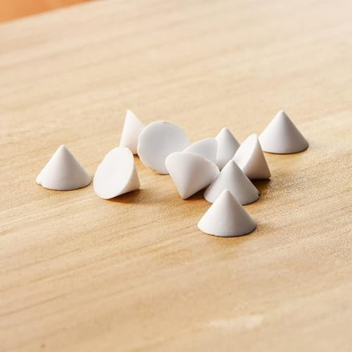 Miniatura 3 de ADOCARN 10 herramientas de almohadilla, herramienta blanca que apoya las uñas refractarias, resistentes al fuego, accesorios de horno de