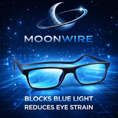 Image of Unisex Magnetic Front Connect Reading Glasses Power Adjustable Full Rim Dual-Tone Frame Stylish Eyewear with Soft Sleeve Case for Men & Women
