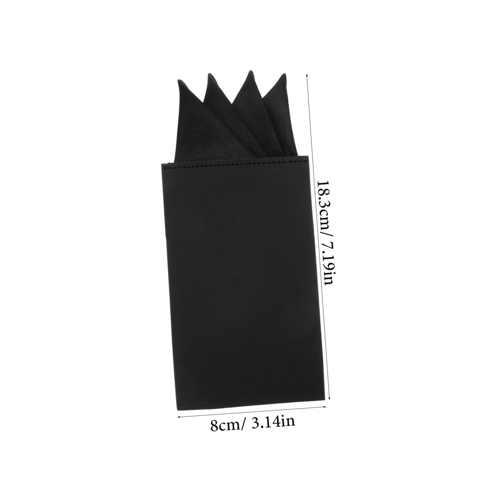 Didiseaon Men's Business Suit Pocket Square Handkerchiefs for Men Fine Material Perfect for Suit Occasions