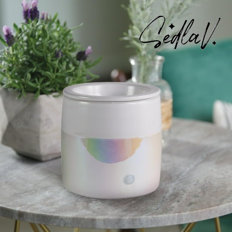 SEDLAV Wax Melt Warmer - Iridescent Fragrance- Stylish, Fast, and Reliable Therapeutic Home Decor