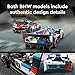 LEGO Speed Champions BMW M4 GT3 & BMW M Hybrid V8 Race Cars, BMW Toy for Kids with 2 Buildable Models and 2 Driver Minifigures, Car Toy Birthday Gift Idea for Boys and Girls Ages 9 and Up, 76922