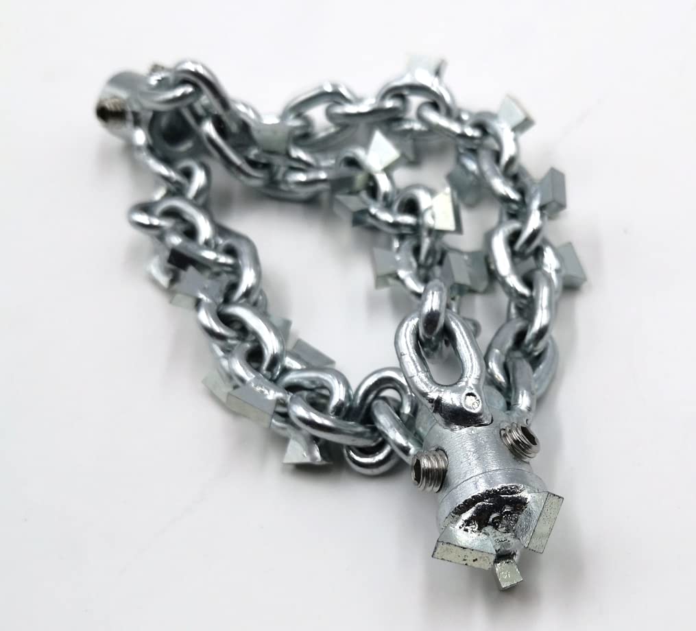 Avec déboucheur DN100 mm pour tuyau de débouchage - 8 mm - Tige flexible - Pour déboucher les canalisations