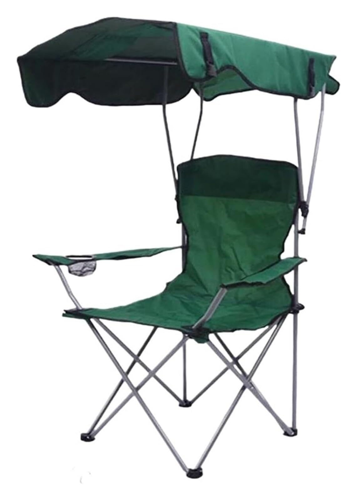vfdaSWQQ Outdoor folding chair, Portable Recliner Beach Chair for Outdoor Lawn Camping Picnic Fishing Comfortable Seat(Green)