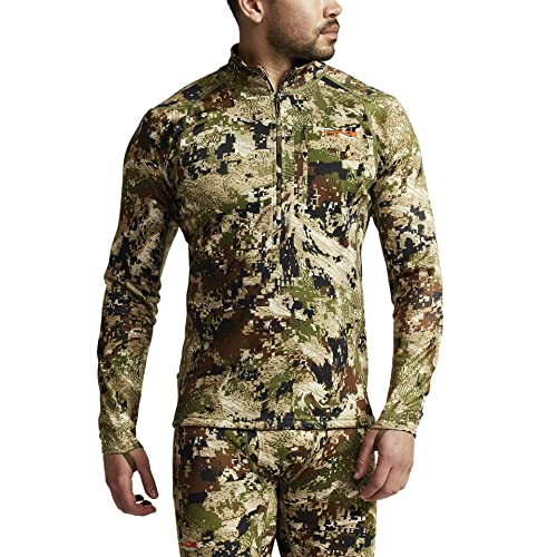 Sitka Men's Core Midweight Zip-T Long Sleeve Hunting Shirt, Optifade Subalpine, Xl #TOP1