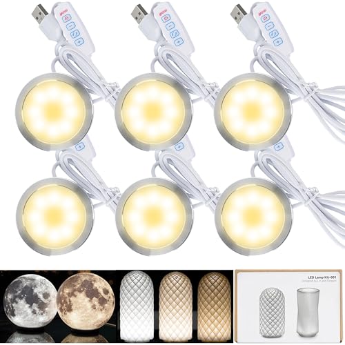 Image of 6-Pack LED Lamp Kit 001 for Bambu Lab X1C P1P A1 3D Printer Parts