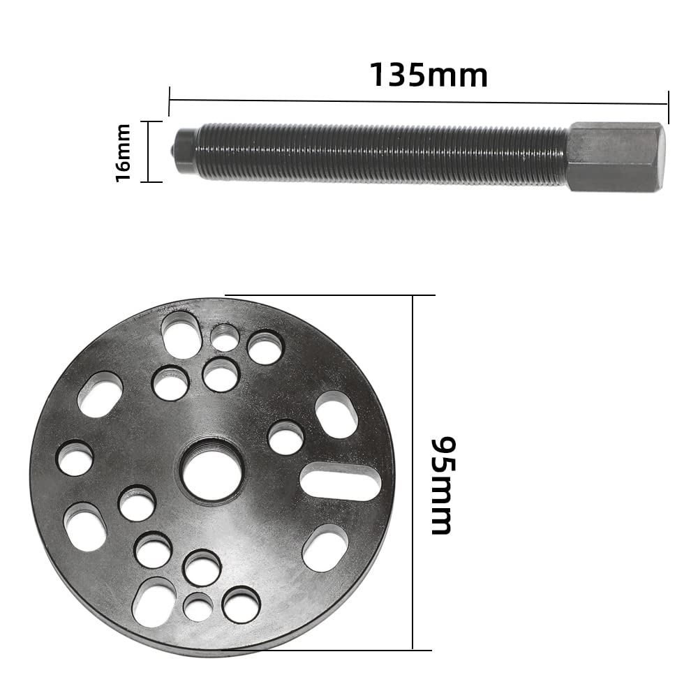 DPTOOL Extractor de alternador de extracción de buje de Embrague 3, 5, 10 Dedos Compatible con Harley-Davidson