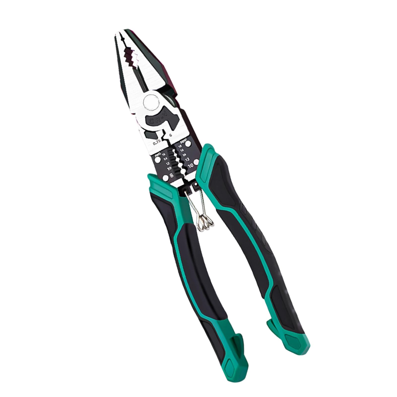 Zxfdsfdbnm Steel Wire Pliers 9Inch Multifunctional Diagonal Pliers Ergonomic Needle Nose Plier For Wire Stripping Crimping Holding In Electrical Work Ergonomic Pliers
