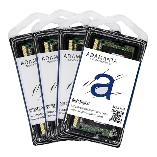 Image of Factory Original 32GB (4x8GB) Compatible for Lenovo ThinkPad P16 Gen 2 Laptop DDR5 5600MHz PC5-44800 SODIMM 1Rx16 CL46 1.1v Notebook Memory Module Upgrade RAM Adamanta