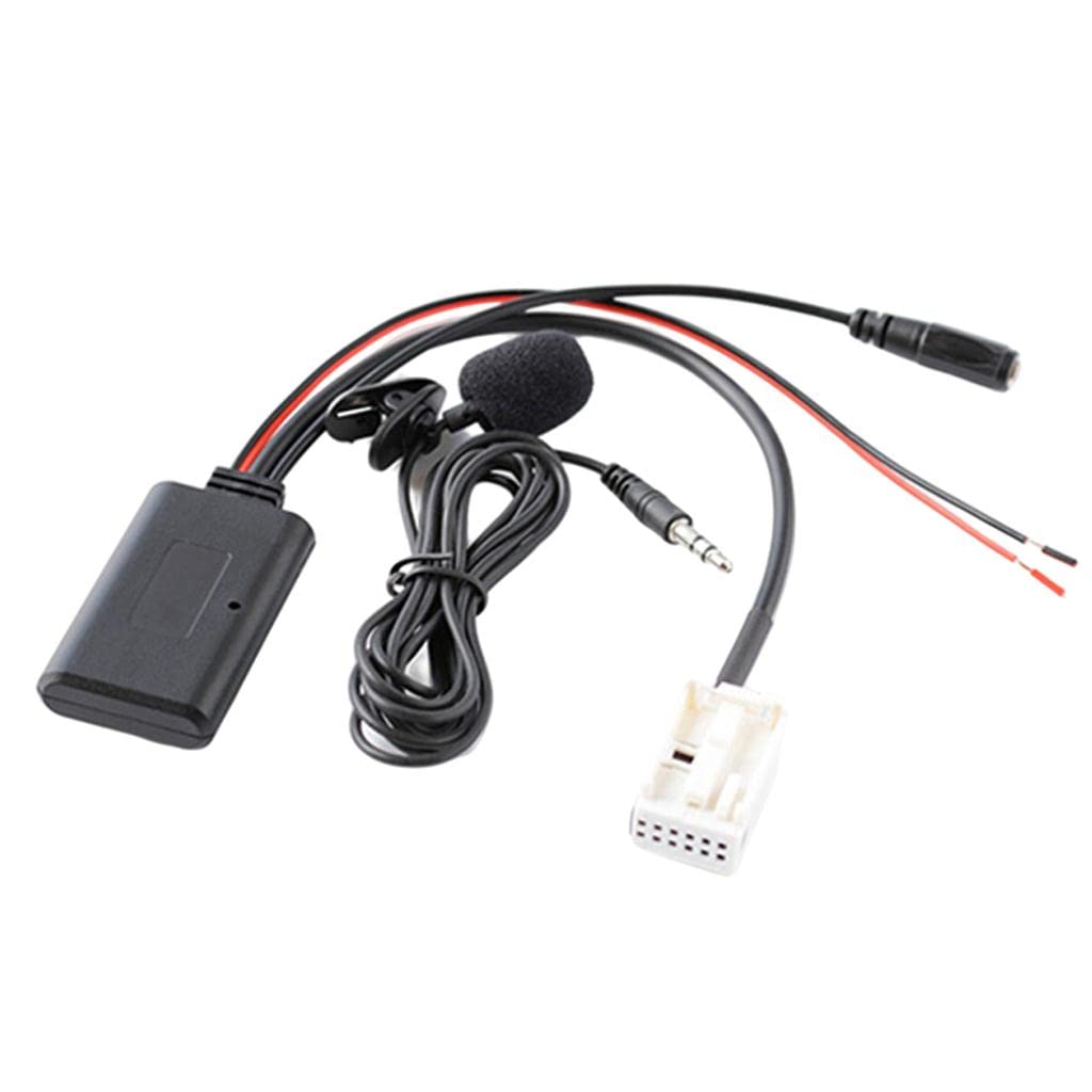 LOOM TREE® Bluetooth 5.0 Aux O Cable Microphone Mic Adapter Kit For E60 E63 | 1X Bluetooth Adapter 1X Microphone-image-14