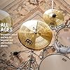 Meinl Cymbals HCS Hihat Cymbals 13 inch (Video) for Drum Set (33,02cm) – Pair – Traditional Finish Brass, Made In Germany (HCS13H) #4