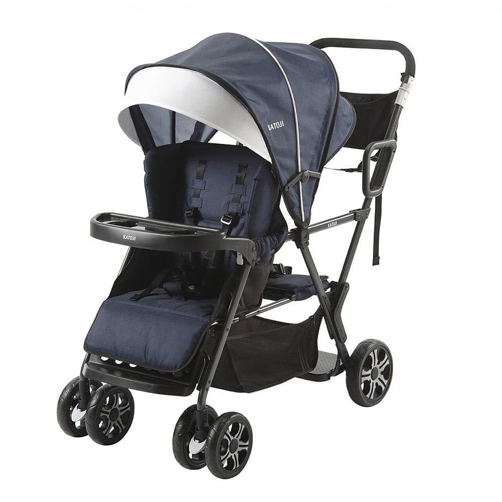 Amazon | カトージ 二人乗りベビーカー 二人でゴー 4か月~ () 41911