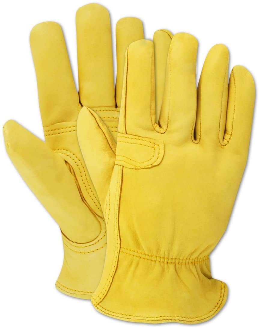 MAGID Women’s Pro Grade Goatskin Leather Driver-Cutter Gloves, 72 Pairs, Size 7/Small (TB558ELT)