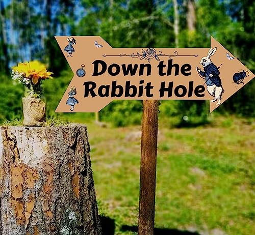 Alice in Wonderland Arrow Signs - Image 5