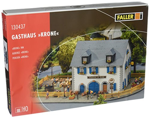 Faller FA130437 Gasthaus Krone Modellbausatz, Zubehör, Mehrfarbig