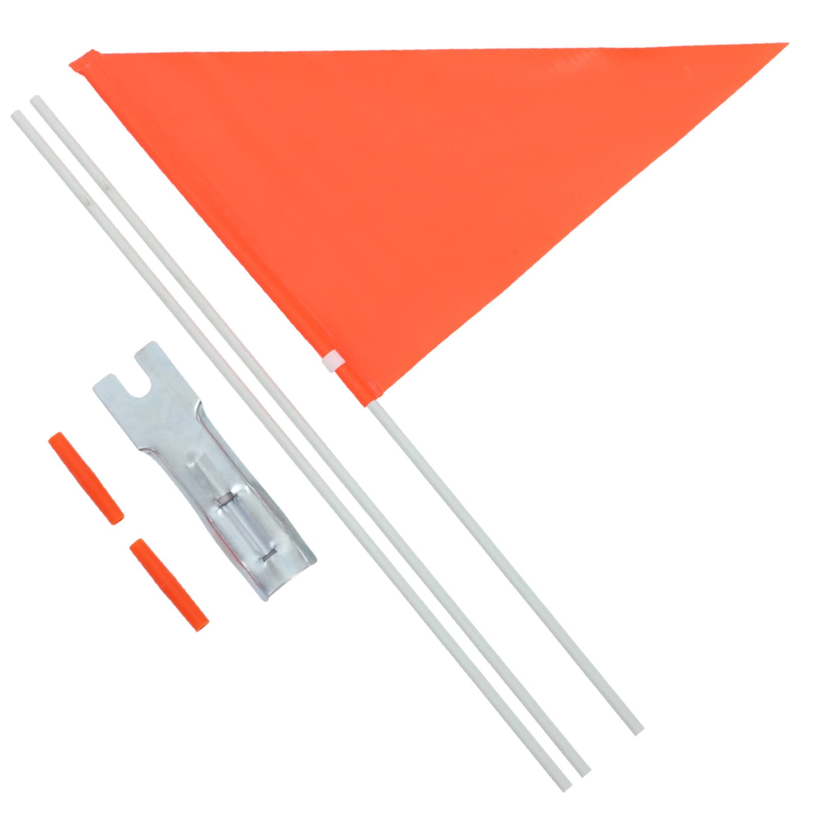 Toddmomy 5 Juegos Banderín de Seguridad para Bicicleta con Bandera Reflectante para Visible y Portable para Remolques y Accesorios de Ciclismo