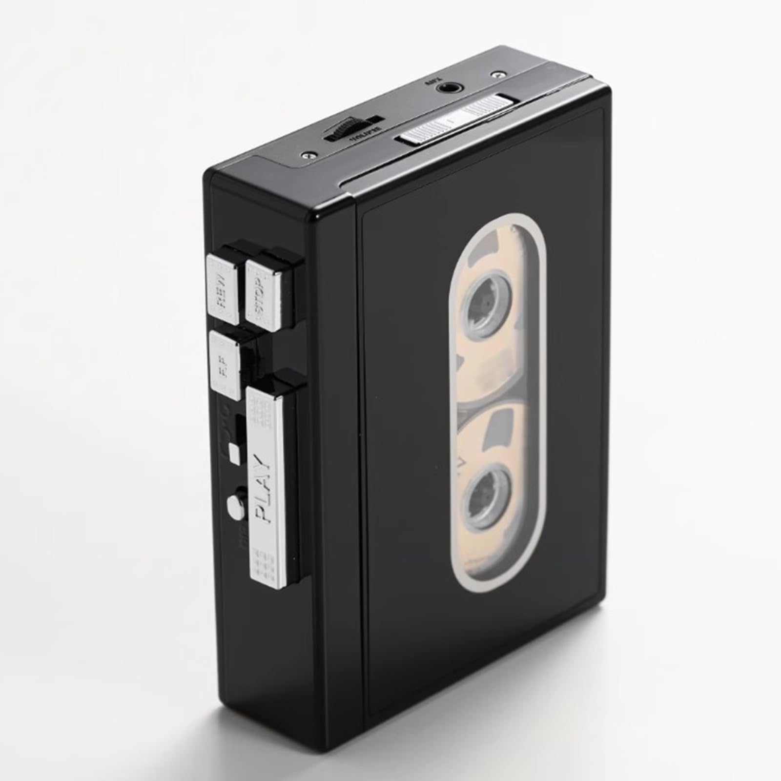 COYEUX Reproductor de casetes portátil, Reproductor de Cintas FM Bluetooth, con función de inversión automática, Convierte Cintas de casetes a convertidor MP3