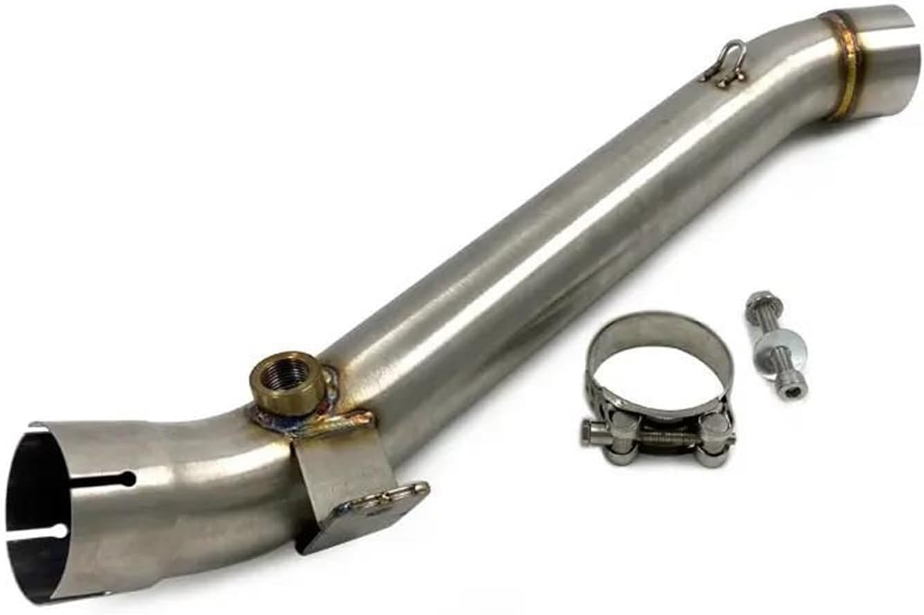 QJKXSZ(小さな店) オートバイの排気ミッドリンクパイプ 用カワサキ 用