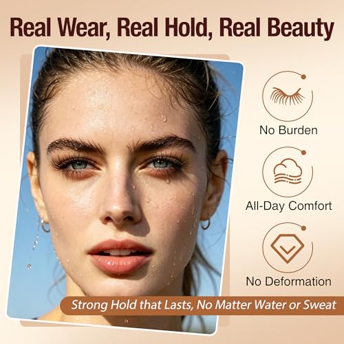 Image of Lash Clusters Kit Manga Natural Eyelash Clusters, C Curl 10-16mm | Wispy Natural DIY Lash Extension Kit, Bond and Seal Tweezers Included, 126pcs