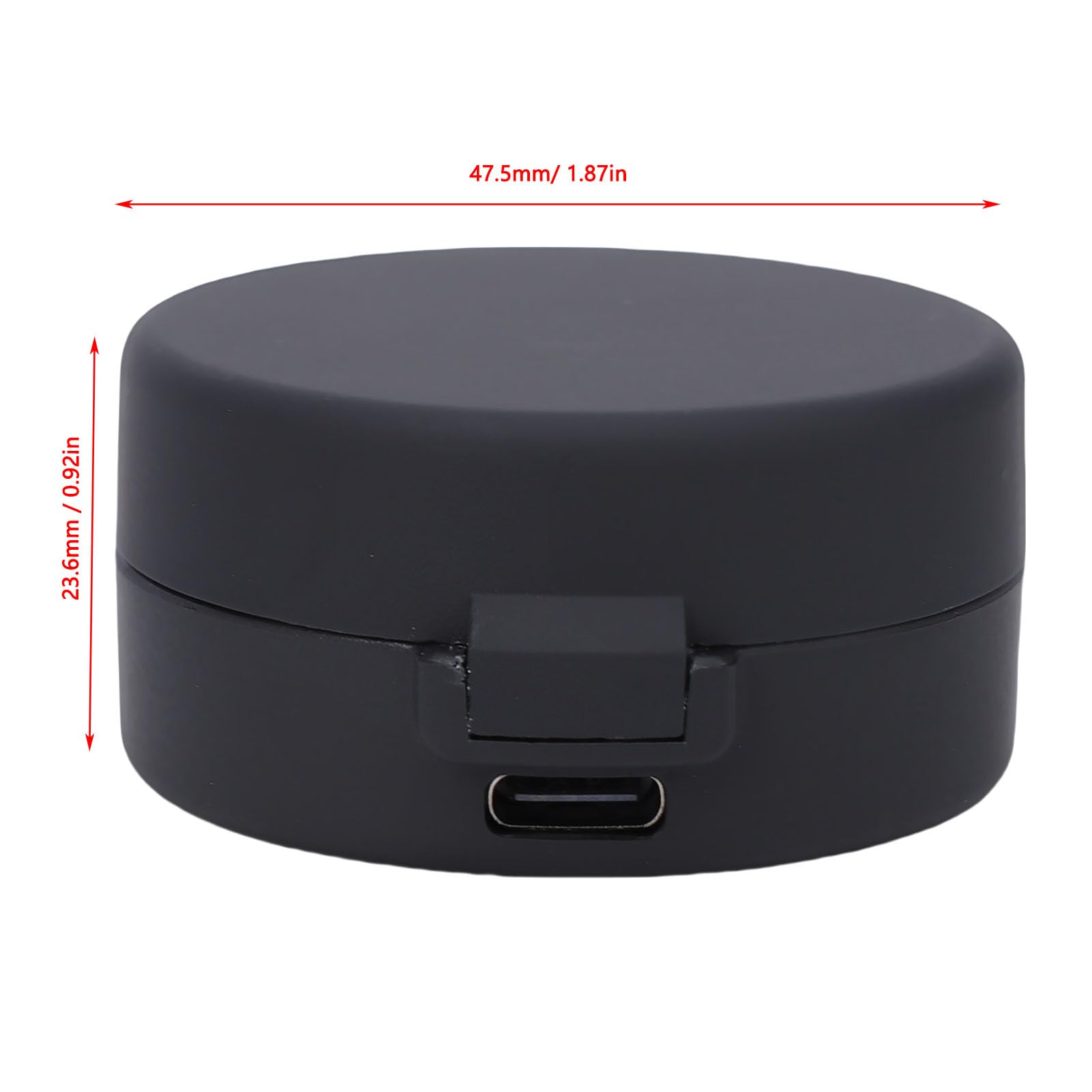 Funda de Carga Magnética de Anillo Inteligente para OuraRing 4, Cargador de Anillo Portátil con Cable Tipo C, Batería de 70mAh, Estuche de Viaje de Carga Rápida para Ring 4 Cerámica (11)