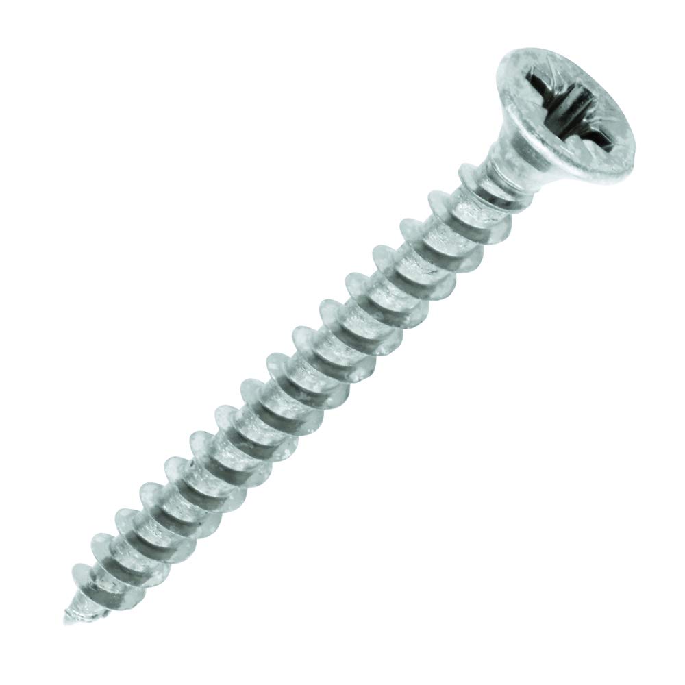 Timco Solo Countersunk Silver Woodscrews4.0 X 40 (200Pcs) from B&Q