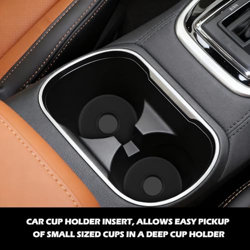 2PCS Inserto Antideslizante para Porta Vasos de Carro miniatura 7
