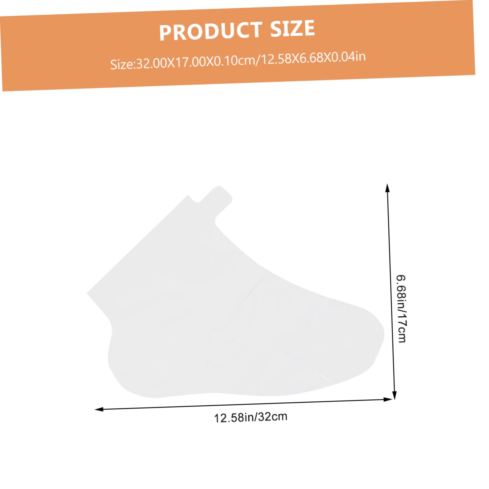 Healeved 200 Pack Disposable Hand Foot Covers Plastic Hand Foot Moisturizing Socks for Salon Spa