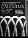 Solution Manual to Accompany Calculus for Ap* 2nd Ed