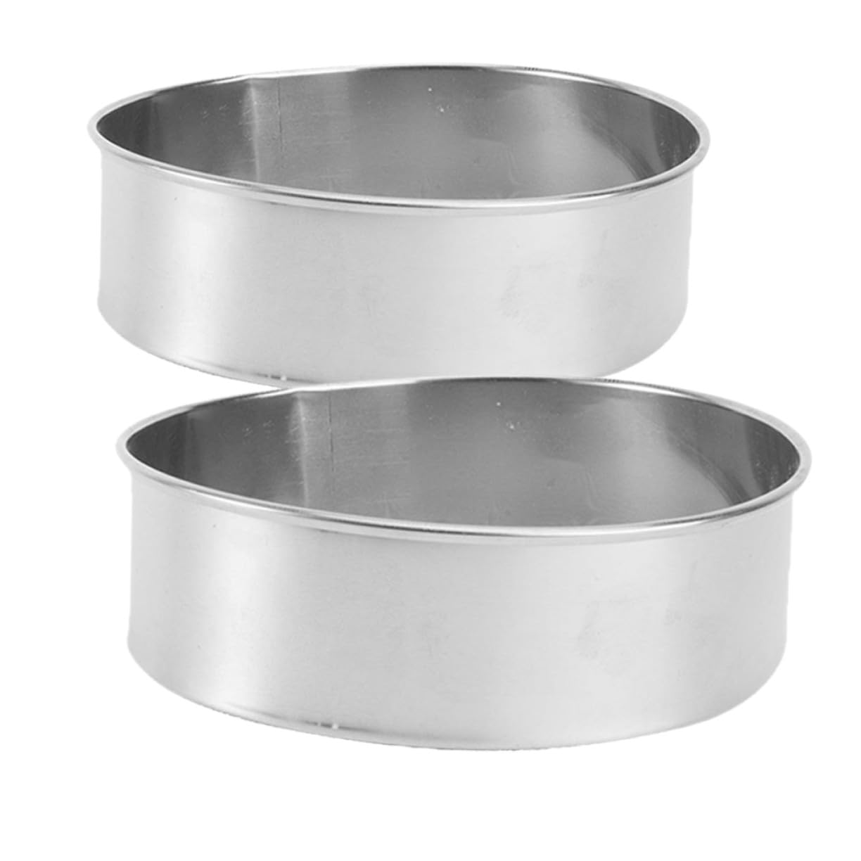 2 Piezas de Harina de Acero Inoxidable Malla Fina para Tamizado Ultra Fino de Azúcar Polvo y Especias Colador Redondo Portátil para Repostería y Cocina Profesional