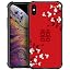Festive red cherry blossom