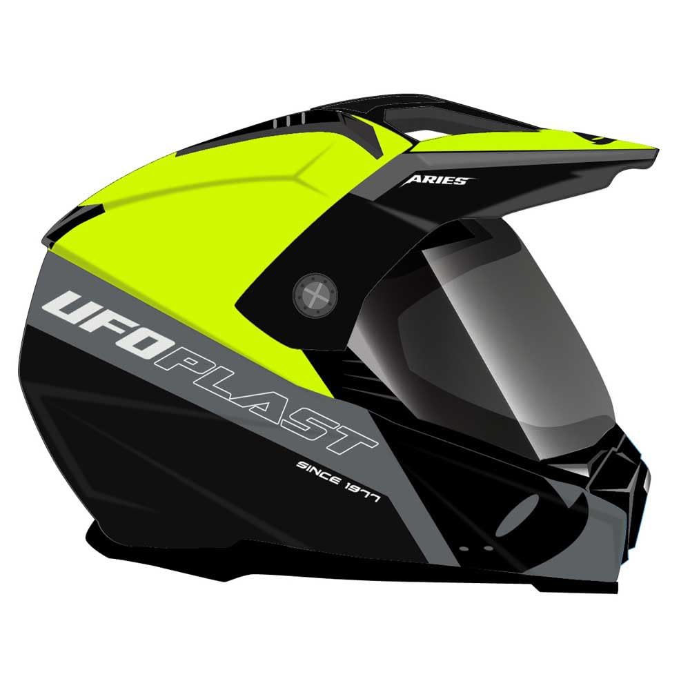 UFO PLAST CASCO ARIES GIALLO/NERO M