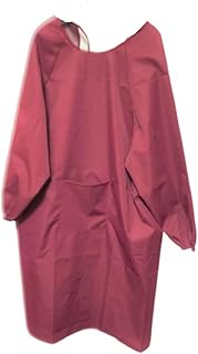 [yuaseiharu] 介護防水エプロン 入浴介助 防水 耐油 長袖 カッポウ着 割烹着 ゆったりロング 男女兼用