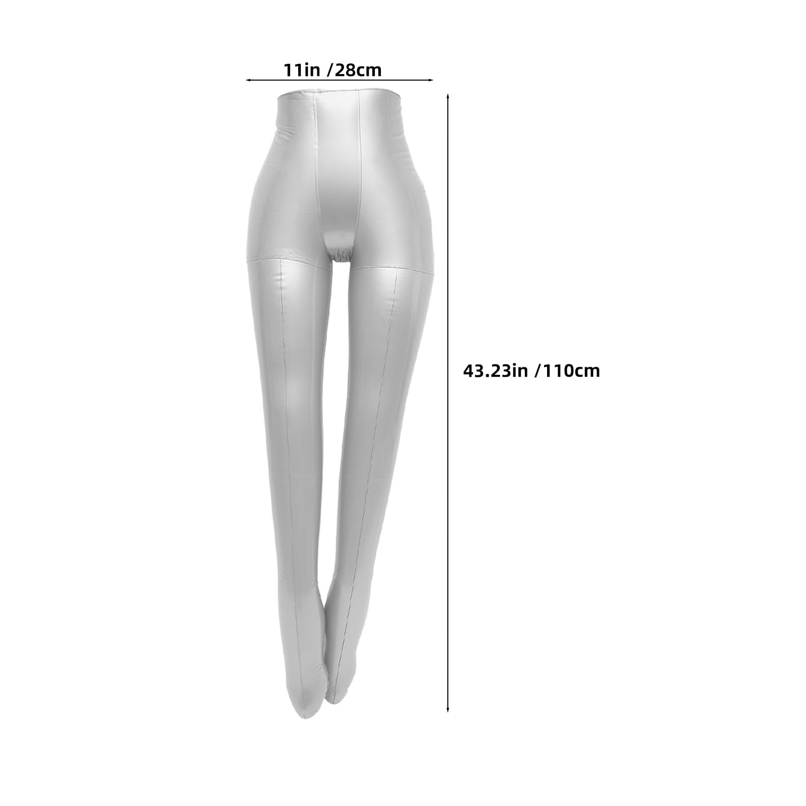 FOMIYES Maniquí Ligero y Portátil de PVC para Exhibición de Ropa Inflable Diseño Realista Pack de 3 Piezas Adecuado para Estudios Fotográficos y Venta Minorista