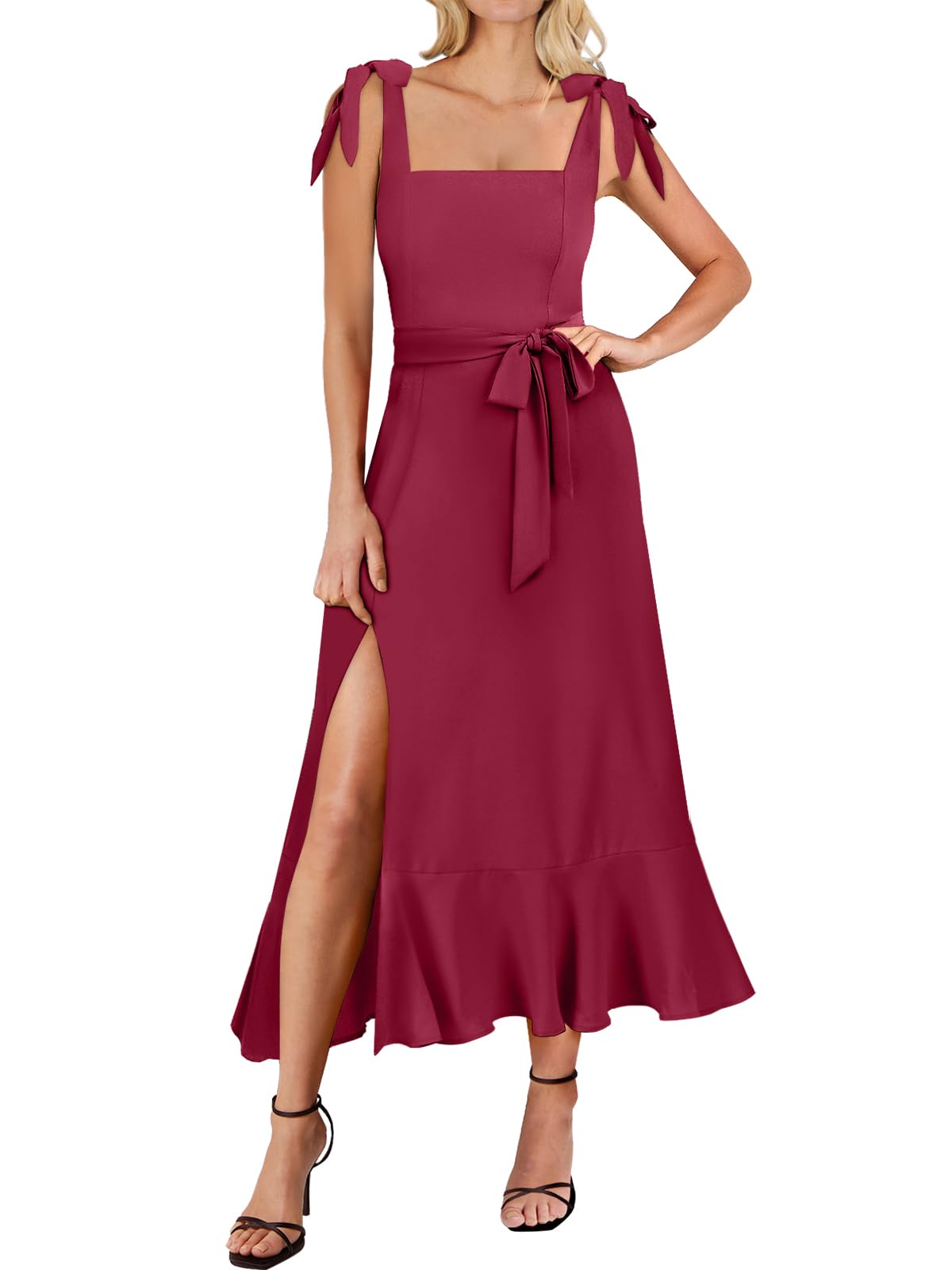 corset pleated dress Angelina Lace Up Top awards night Summer-Casual-Party-Dresses-Sexy-V-neck-Cross-Strap-Mini-Skirt-Ruffled Size:custom made rushed order