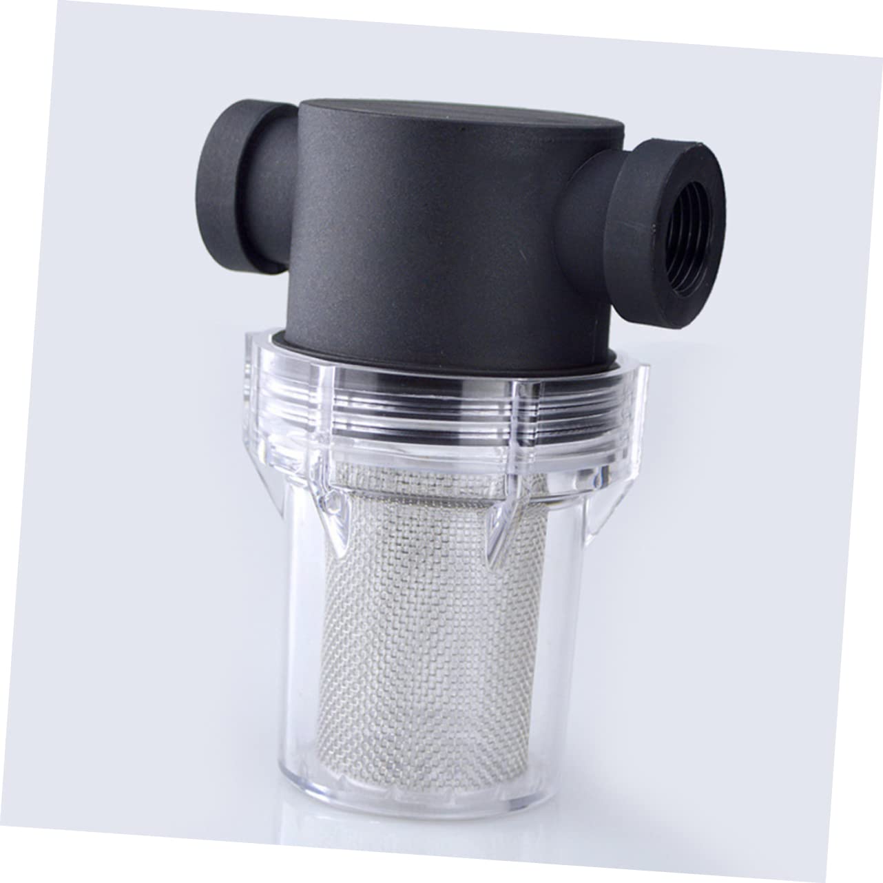 IWOWHERO Whole House Water Filter Limescale Remover Faucet Water Purifier Pre-Filter Cup 20 Mesh Network