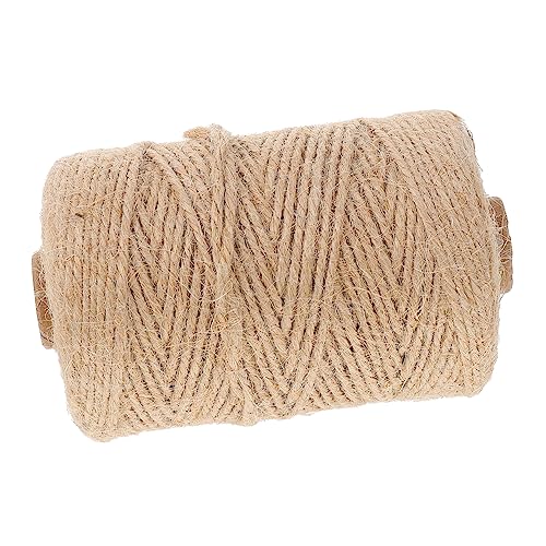 NUOBESTY Cuerda Sisal Decorativa para Manualidades Cinta De Yute para Hogar Envoltura De Regalos Vintage