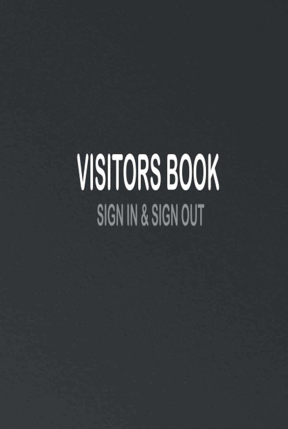 visitors book sign in & sign out hardback: Visitors book A5 / Visitor Log Book / Visitors Signing In Book For Business, Schools, Front Desk Security, Doctors..