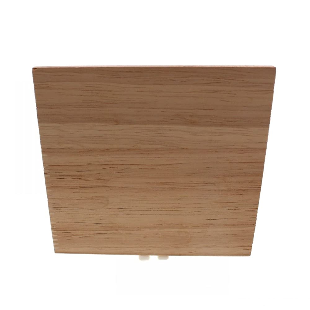 2 Stück unbemaltes, geschnitztes Holz-Onlay | Applikationsrahmen for Möbel, Wandschränke, Kunsthandwerk(18*18cm)