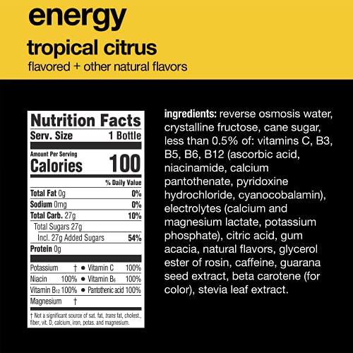 Image of vitaminwater Energy Water, 20 Ounce (COKESC093241620) (Pack of 3)