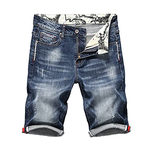 Short en jean déchiré hommes idéal pour les sorties décontractées
