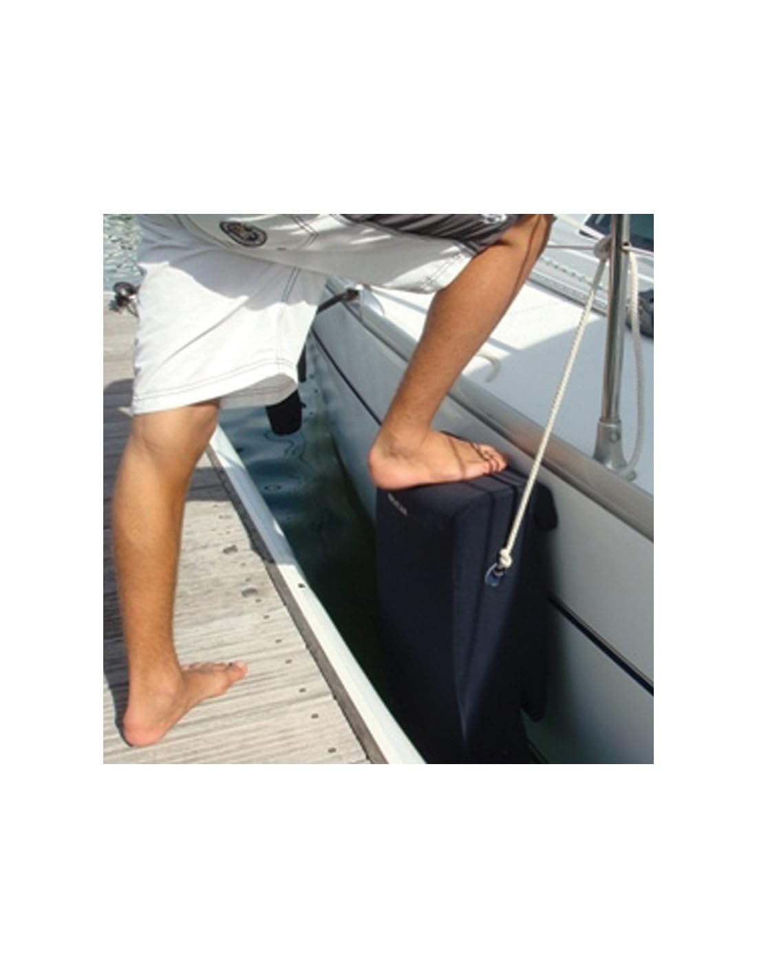 Ocean Solid Fender Solovela, Fabricado en PU, 38 x 61 x 19 cm, Arena